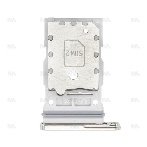 Support pour carte SIM pour Samsung Galaxy S23 Ultra S918B – Crème – OEM