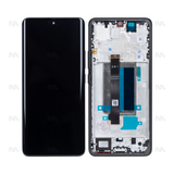 Chassis + Ecran Original OEM + Vitre pour Xiaomi Redmi Note 13 Pro Plus 5G (23090RA98G) - Noir