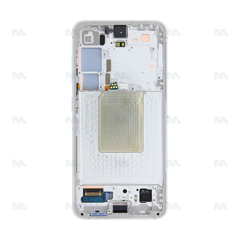 Chassis + Ecran LCD + Vitre pour Samsung Galaxy S24 (SM-S921B) Marble Grey Pre - Assembled
