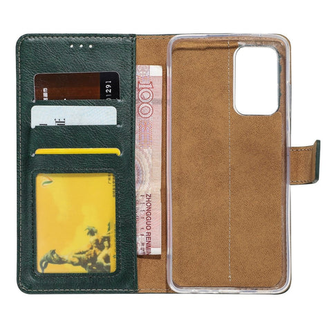 Etui livre pour Apple iPhone 13 Pro Max - Vert