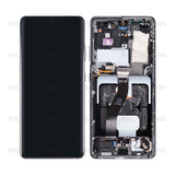 Chassis + Ecran Original Reconditionné + Vitre pour Samsung Galaxy S21 Ultra 5G G998B - Phantom Black