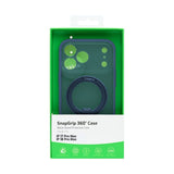 Coque SnapGrip 360 Rixus Pour Apple iPhone 17 Pro Max, 18 Pro Max Bleu