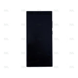 Chassis + Ecran Officiel Service Pack + Vitre pour Samsung Galaxy S22 Ultra S908B - Phantom Black