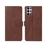 Bibliothèque Rixus pour Samsung Galaxy S25 Ultra marron