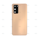 Vitre arrière pour Huawei P40 avec objectif Blush Gold OEM
