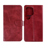 Bibliothèque Rixus pour Samsung Galaxy S26 Ultra Rouge foncé