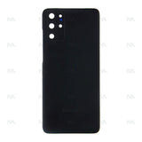 Vitre arrière avec objectif pour Samsung Galaxy S20 Plus 4G G985F, S20 Plus 5G G986B - Noir cosmique - OEM