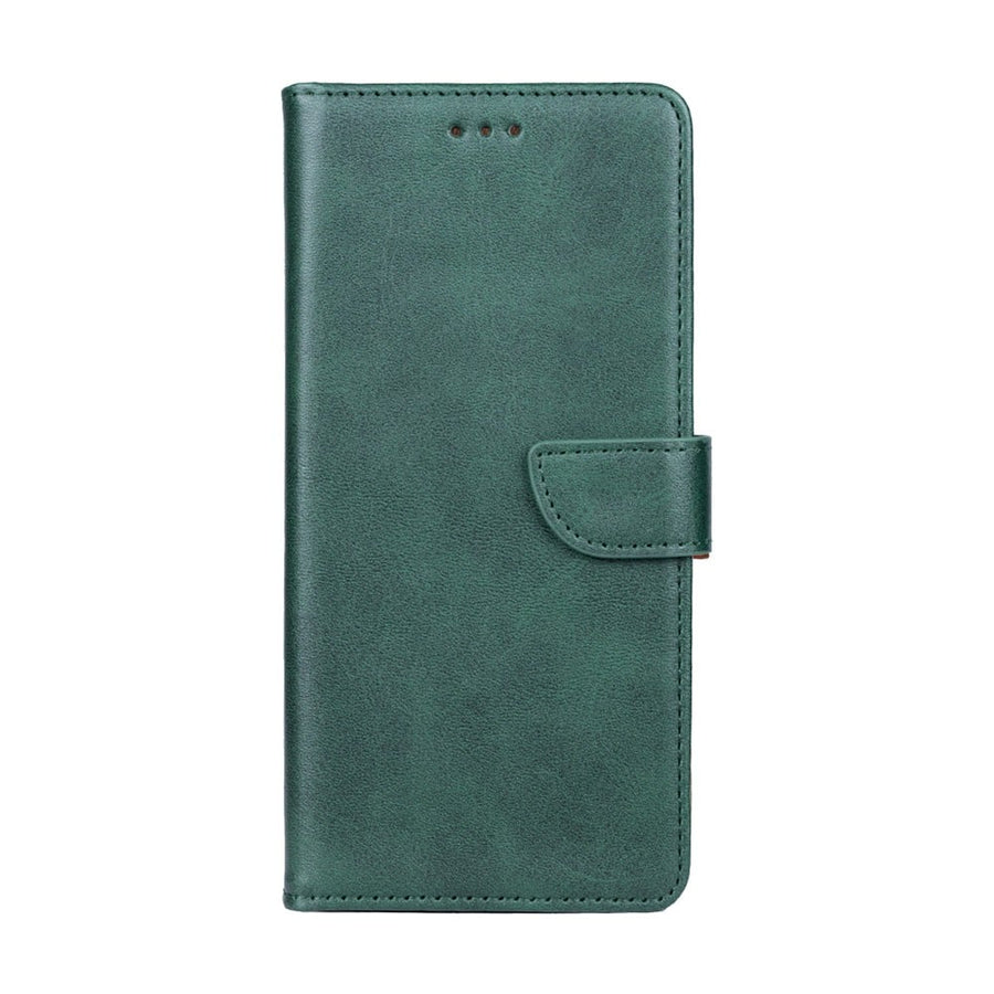 Rixus Bookcase pour Samsung Galaxy S22 Plus 5G Vert foncé