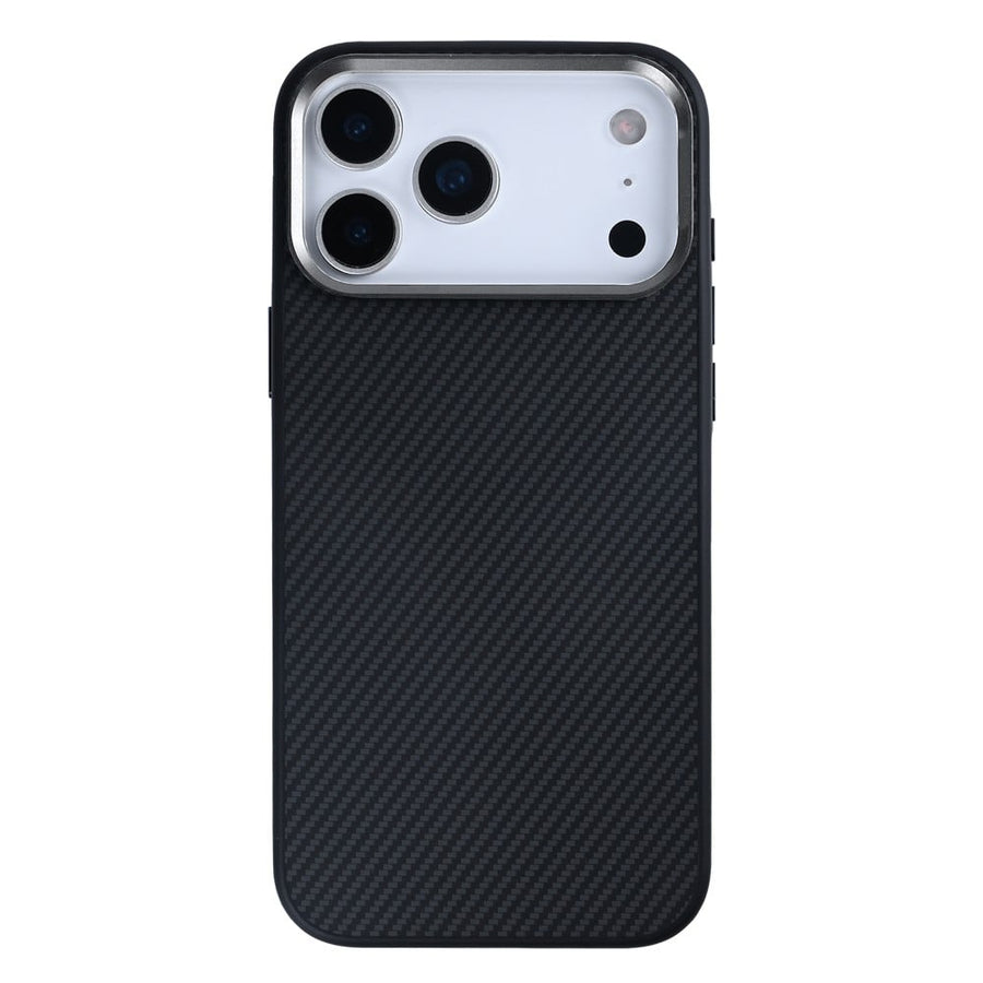 Coque Mag Carbon avec MagSafe pour Apple iPhone 17 Pro Titanium Black