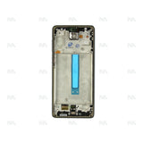 Chassis + Ecran Officiel Service Pack + Vitre pour Samsung Galaxy A73 5G (2022) A736B - Noir