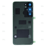 Vitre arrière pour Samsung Galaxy S25 Plus S936B avec objectif rouge corail OEM