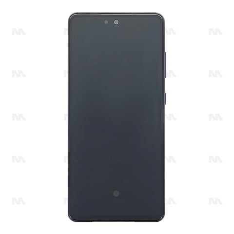 Chassis + Ecran Officiel Service Pack + Vitre pour Samsung Galaxy A52 A525F / A52 5G A526B Awesome Violet