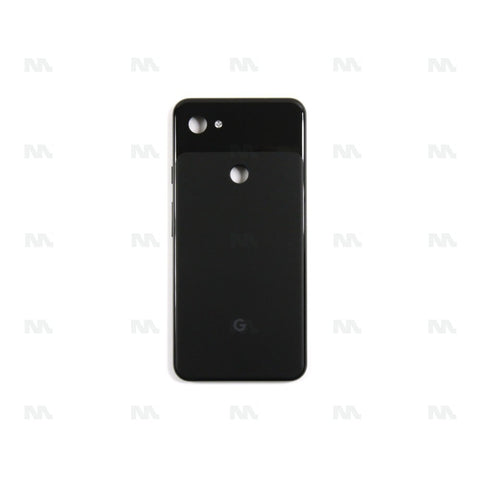 Vitre arrière pour Google Pixel 3a XL avec objectif – Noir – OEM