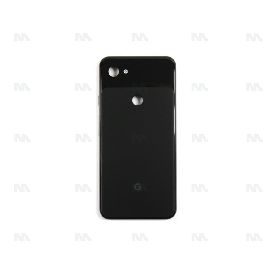 Vitre arrière pour Google Pixel 3a XL avec objectif – Noir – OEM