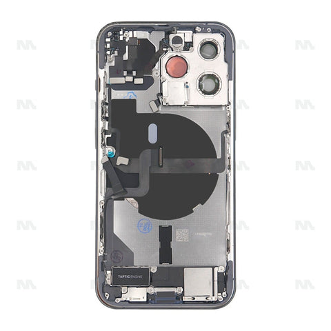 Boîtier pour Apple iPhone 13 Pro avec petites pièces, couleur bleu Sierra, OEM