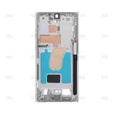Cadre central pour Samsung Galaxy S23 Ultra S918B – bleu ciel, lime – OEM