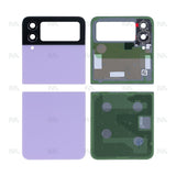 Cache Batterie Avec Lentille Original OEM pour Samsung Galaxy Z Flip4 5G F721B - Bora Purple