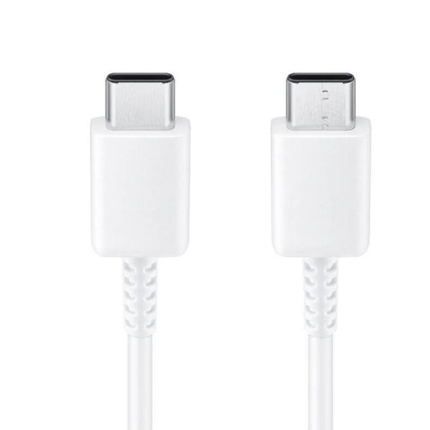 Câble de données Samsung EP-DX310JWEGEU USB-C vers USB-C 3A 1,8 m Blanc