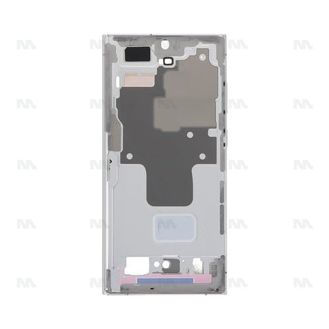 Cadre central pour Samsung Galaxy S23 Ultra S918B – bleu ciel, lime – OEM