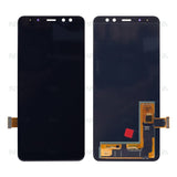 Ecran OLED + Vitre pour Samsung Galaxy A8 A530F (2018) - Noir