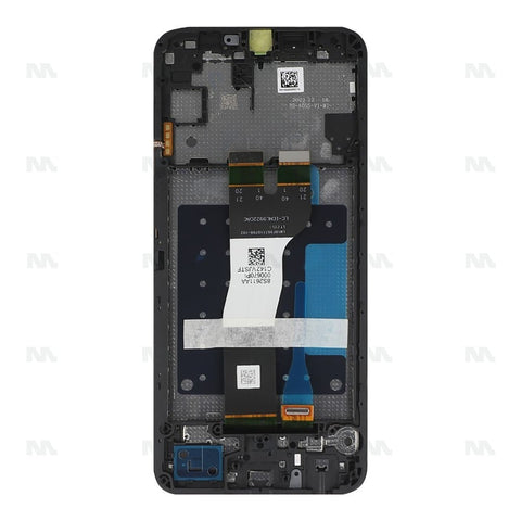 Chassis + Ecran Officiel Service Pack + Vitre pour Samsung Galaxy A05s A057F - Noir