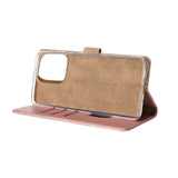 Rixus Bookcase pour Apple iPhone 16 Pro Max Rose