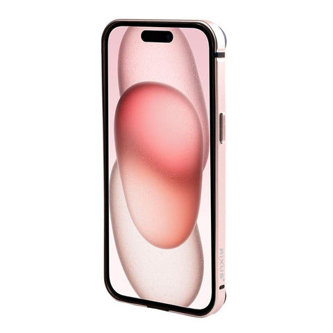 Étui Rixus Crash Guard pour Apple iPhone 15 rose