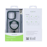 Étui Rixus Classic 03 avec MagSafe pour Apple iPhone 17 vert foncé