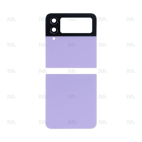 Cache Batterie Avec Lentille Original OEM pour Samsung Galaxy Z Flip4 5G F721B - Bora Purple
