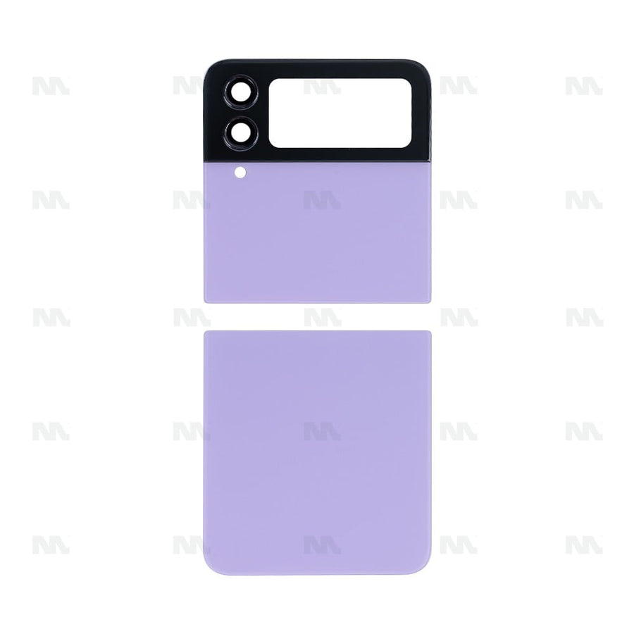 Cache Batterie Avec Lentille Original OEM pour Samsung Galaxy Z Flip4 5G F721B - Bora Purple
