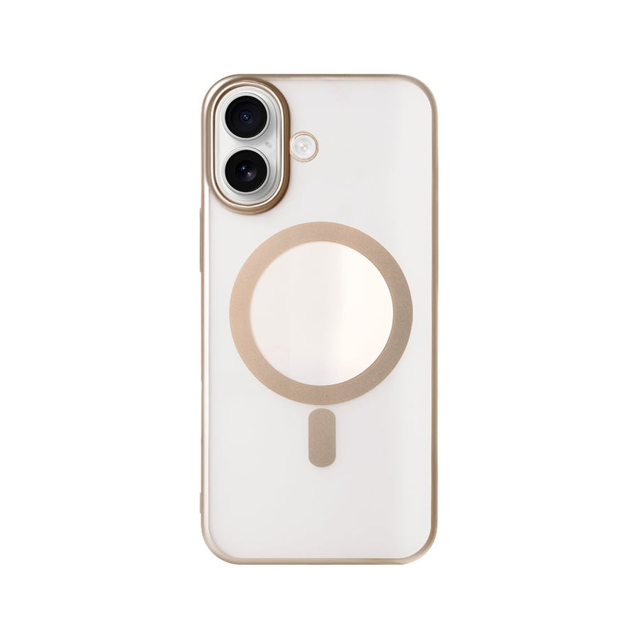 Étui Rixus Instinct Mag pour Apple iPhone 16 Desert Titanium