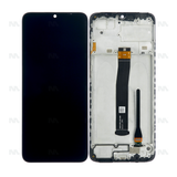 Chassis + Ecran Original OEM + Vitre pour Xiaomi Redmi 10C (220333QBI) - Graphite Gray