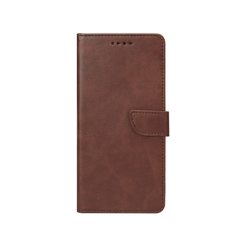 Rixus Bookcase pour Apple iPhone 16 Plus Marron