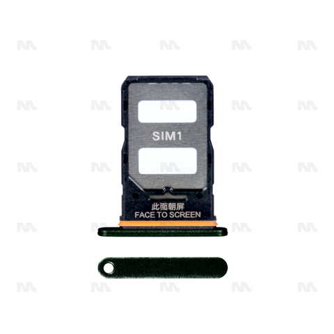 Support pour carte SIM pour Xiaomi Redmi Note 13 Pro Plus 5G – vert camouflage – OEM