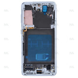Chassis + Ecran Soft-OLED pour Samsung Galaxy S21 G991B - Phantom White