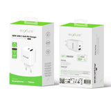 Chargeur Rixus RX95A USB-C GaN PD 30 W blanc