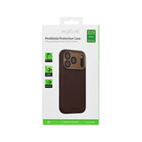 Coque de Protection Rixus ProShield pour Apple iPhone 16 Pro - Marron Foncé