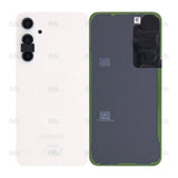 Vitre arrière pour Samsung Galaxy S23 FE S711B avec lentille crème Original