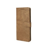 Bibliothèque Rixus pour Samsung Galaxy S25 Ultra Marron clair