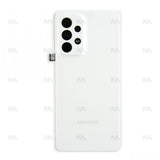 Vitre arrière pour Samsung Galaxy A33 5G A336B avec objectif blanc OEM