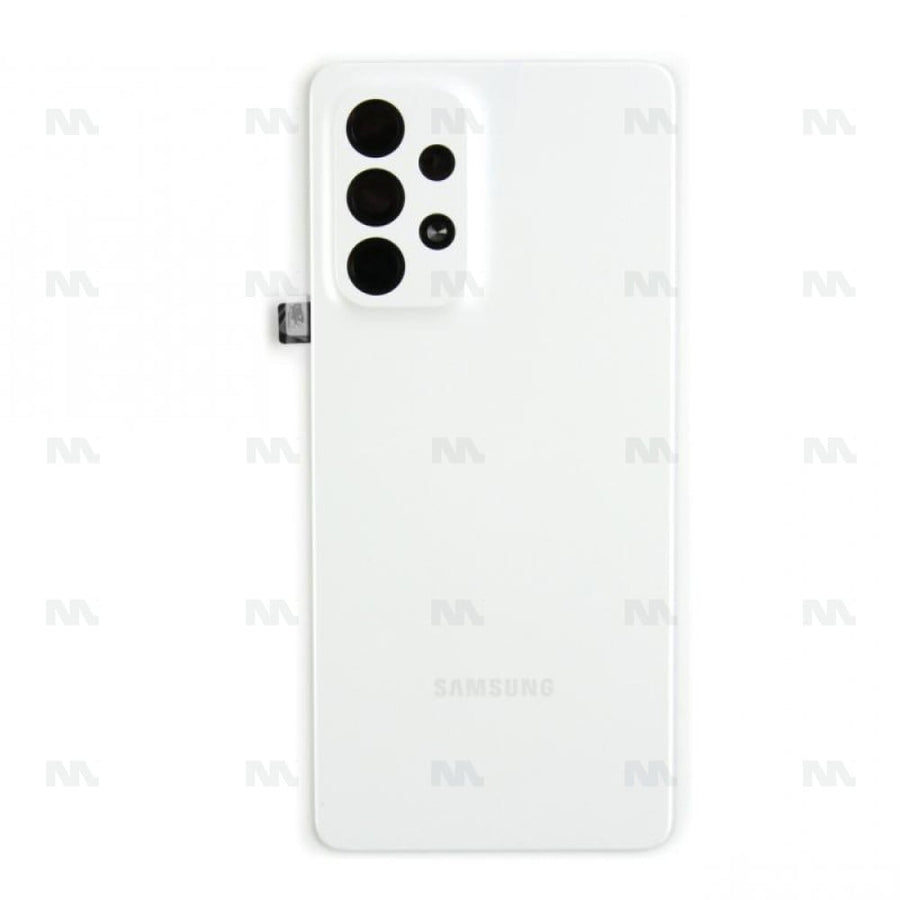 Vitre arrière pour Samsung Galaxy A33 5G A336B avec objectif blanc OEM