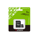 Carte Mémoire MicroSD 1To Kingston Canvas Select Plus 100R A1 C10 avec Adaptateur - Noir