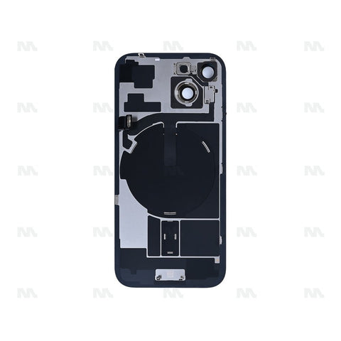 Vitre Arrière avec NFC, cadre de caméra agrandi pour Apple iPhone 15 – Rose – Reconditionné