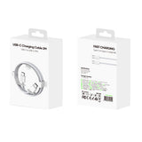 Câble de recharge rapide pour iPhone 15 Series US3002M USB-C vers USB-C 200 cm blanc