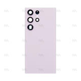 Vitre arrière pour Samsung Galaxy S23 Ultra S918B avec objectif – Lavender – OEM