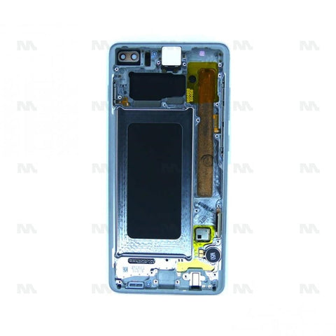 Ecran LCD complet pour Samsung Galaxy S10 Plus SM-G975F (GH82-18849B) - Prism White
