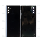 Vitre arrière pour Samsung Galaxy Note 10 N970F avec lentille Aura Black OEM