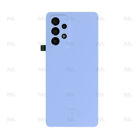 Vitre arrière pour Samsung Galaxy A53 5G A536B avec objectif – Bleu génial – OEM