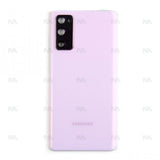 Vitre arrière pour Samsung Galaxy S20 FE 5G G781B avec objectif Cloud Lavender Original