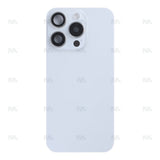 Vitre Arrière avec NFC pour Apple iPhone 15 Pro, cadre de caméra agrandi, titane blanc reconditionné